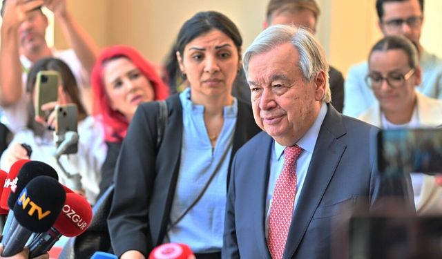 Guterres: Kıbrıs'ta Yapıcı Görüşmeler Gerçekleştirdik