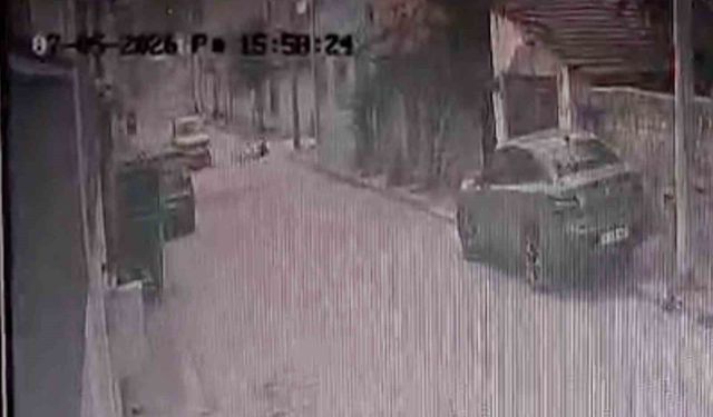 Eskişehir’de Bisiklet Kazası Kameraya Yansıdı
