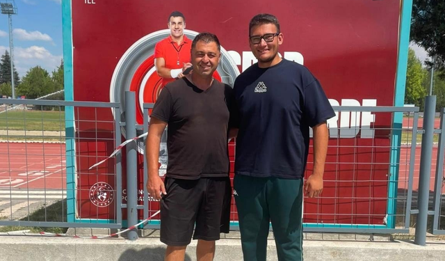 Eskişehirli Atlet Avrupa'da Türkiye'yi Temsil Edecek