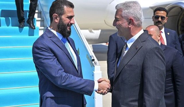 Suriye Cumhurbaşkanı Şara NATO Zirvesi için Ankara'da