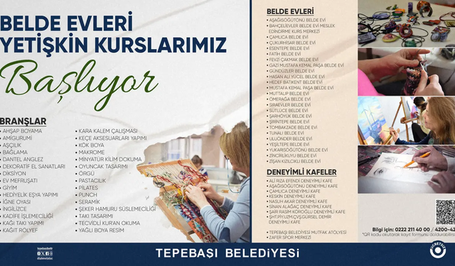 Tepebaşı Belediyesi’nin Ücretsiz Kursları: Tepebaşı Belediyesi’nin Kurslarına Kimler Katılabilir?