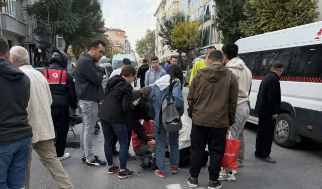 Dikkatsizlik Kazaya Yol Açtı: Motosikletli Hastanelik Oldu