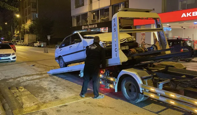 Eskişehir’de Alkollü ve Ehliyetsiz Sürücü Kaza Yaptı