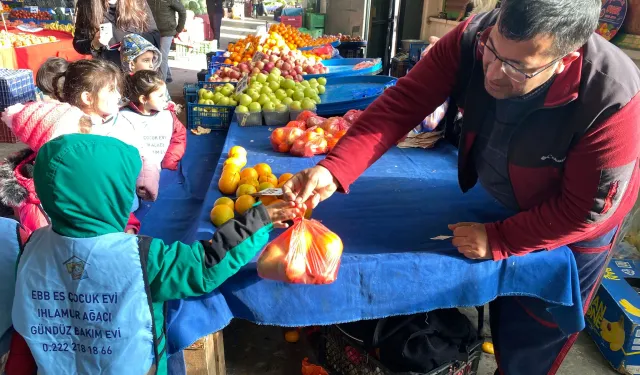 Es Çocuk Evi Öğrencilerinden Yerli Malı Haftası’na Anlamlı Ziyaret