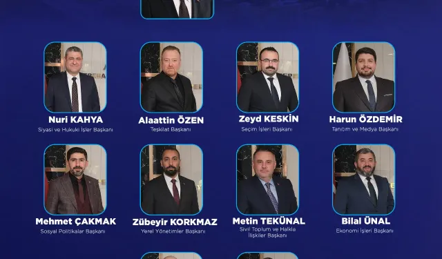 AK Parti Tepebaşı’nda İlçe Yürütme Kurulu belli oldu