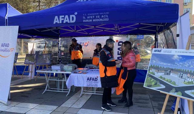 AFAD’ın 16’ncı Kuruluş Yıl Dönümü Eskişehir’de Etkinliklerle Kutlandı