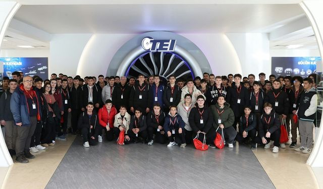 Eskişehirli Öğrenciler Millî Havacılık Motorlarını Yerinde İnceledi