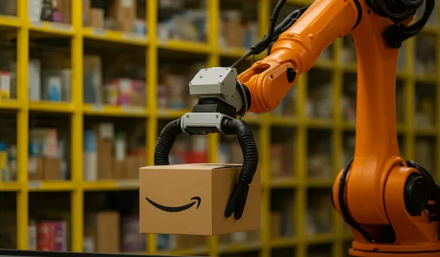 Amazon’un Dokunma Hissine Sahip Yeni Robotu Vulcan Tanıtıldı