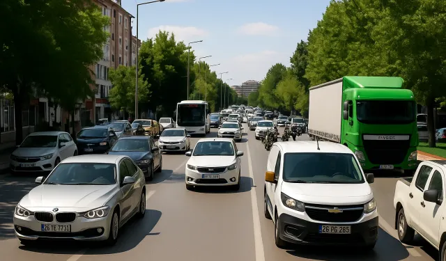 Eskişehir’de trafiğe kayıtlı araç sayısı 376 bini geçti
