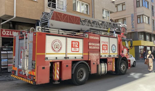 Eskişehir’de Fırın Bacasında Korkutan Yangın