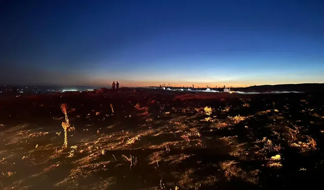 Eskişehir’de tarla yangını büyümeden söndürüldü