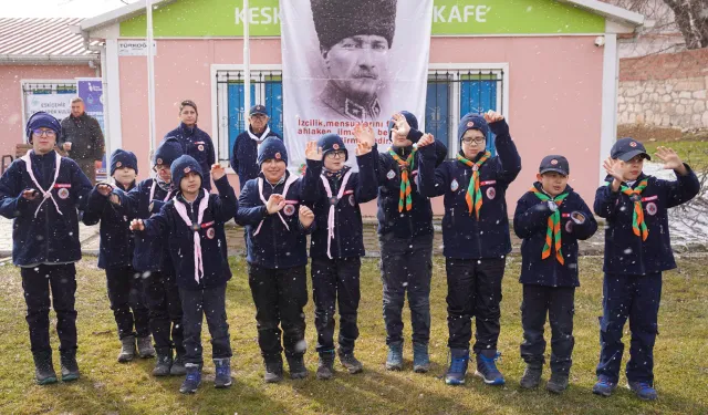 Tepebaşı İklim İzcileri Eskişehir Kış Kampında Buluştu