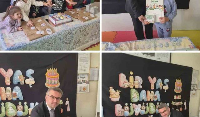 Çifteler’de Minik Öğrenciler İçin “Bir Yaş Daha Büyüdüm” Programı