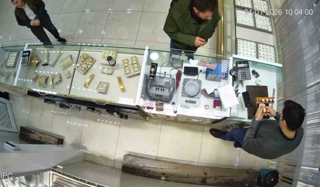 Eskişehir’de Sahte Altın Dolandırıcılığı Kameraya Yansıdı