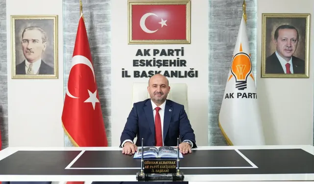 AK Parti İl Başkanı Albayrak'tan Hakkı Sağlam'a Geçmiş Olsun Dileği