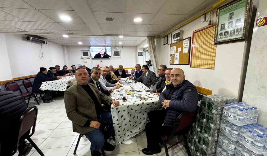 İki kaymakamdan Esnemezliler Derneği’ne ziyaret