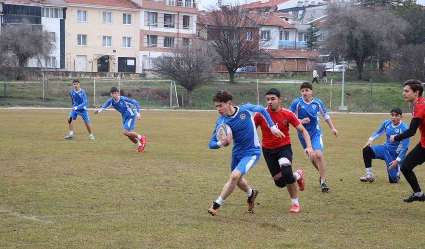 Okul Sporları Ragbi İl Birinciliği heyecanı başladı