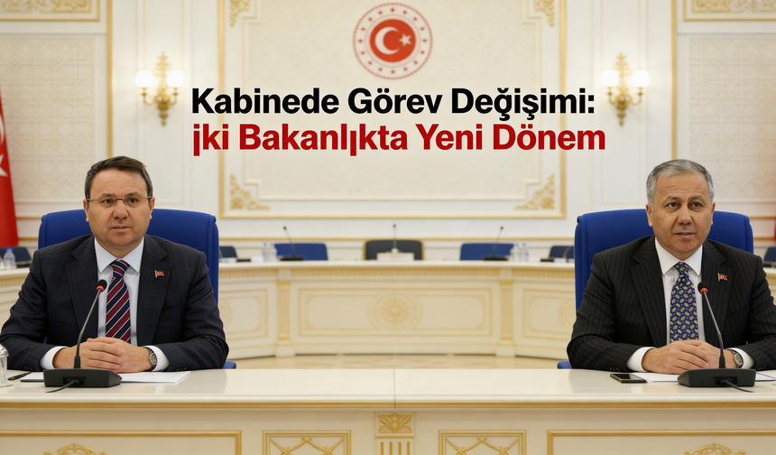 Kabinede Görev Değişimi: İki Bakanlıkta Yeni Dönem