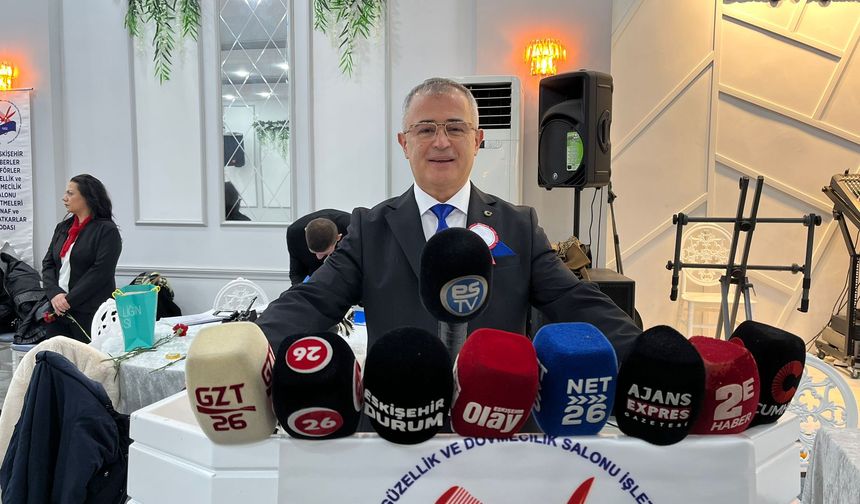 Eskişehir Berberler ve Kuaförler Odası'nda Eski Başkan Geri Döndü!