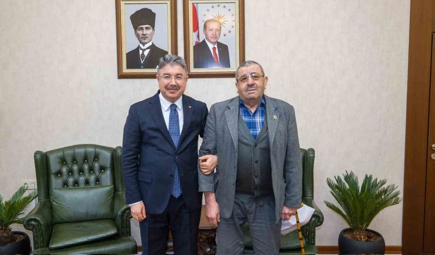 Şehit ve gazi ailelerinden Vali Yılmaz'a ziyaret