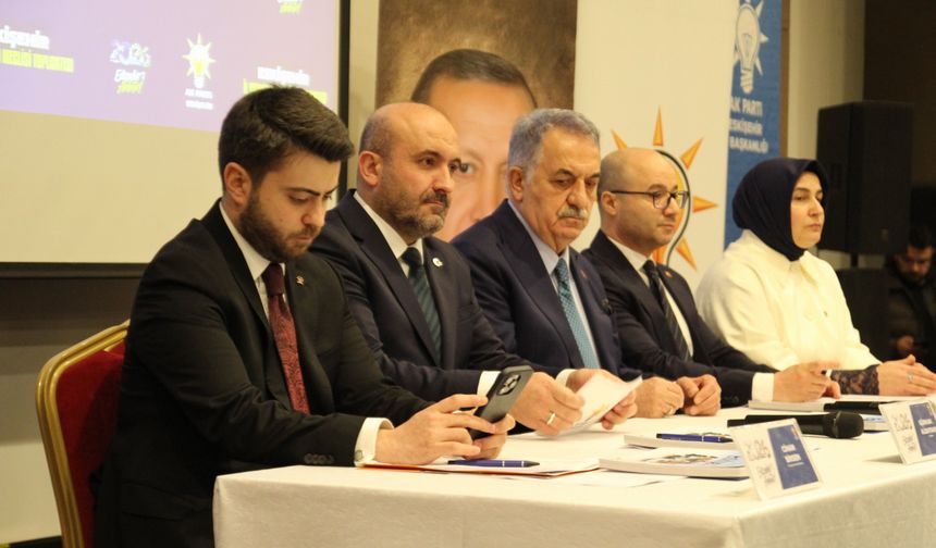 Ak Parti Genel Başkan Yardımcısı Yazıcı Eskişehir'de: “Ak Parti’nin merkezinde insan var”