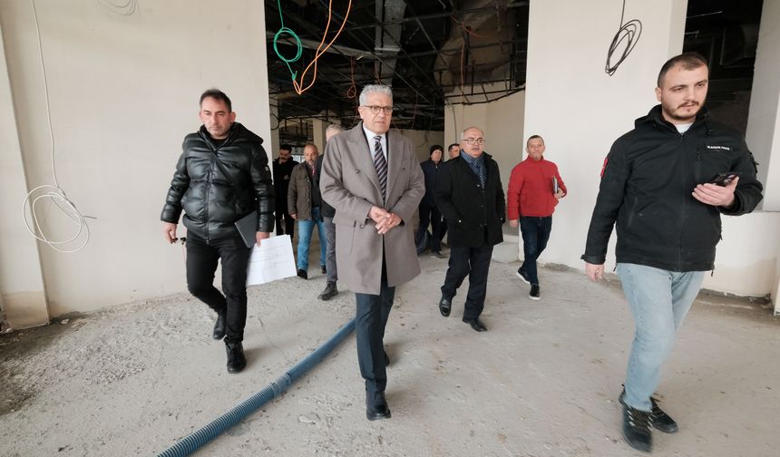 Başkan Küpeli Yaşam Park Restoran Projesini Yerinde İnceledi