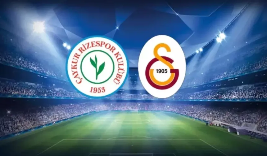 Ç.Rizespor Galatasaray Maçı Canlı ve Şifresiz İzle! (BEIN SPORTS 1)