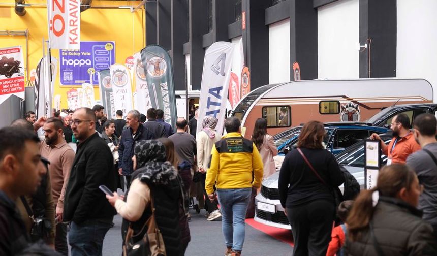 Eskişehir'de 5 Günde 41 Bin 577 Kişi Kamp ve Karavan Fuarını Ziyaret Etti