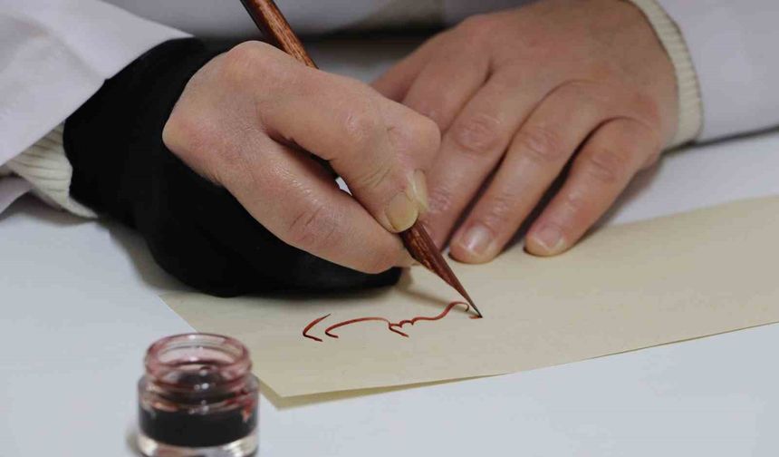 Eskişehir’de Hat Sanatının Sırrı: Her Harf Altın Orana Bağlı