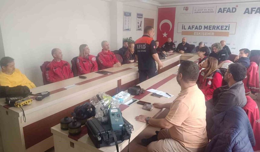 Eskişehir’de STK’lara Tehlikeli Maddelere Müdahale Eğitimi Verildi