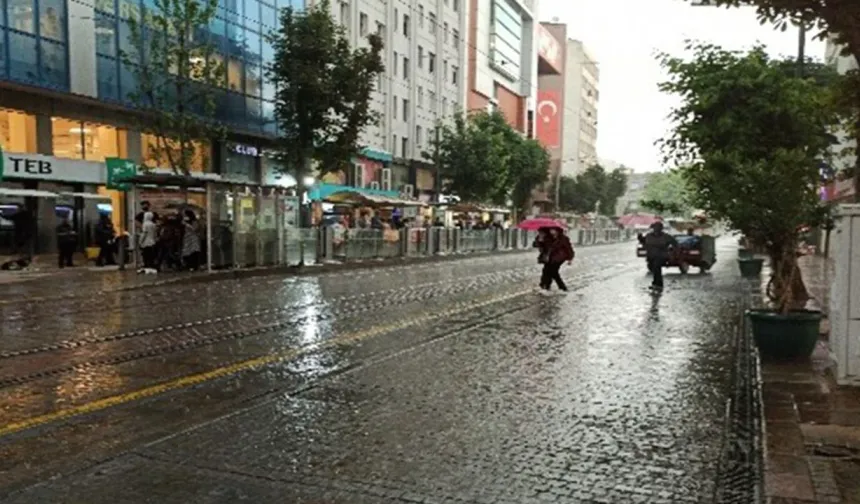 Eskişehir’de Sağanak Yağış ve Kuvvetli Rüzgar Bekleniyor