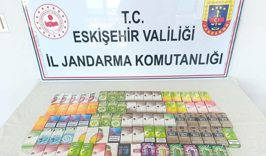 Jandarmadan Odunpazarı’nda Kaçak Tütün Operasyonu