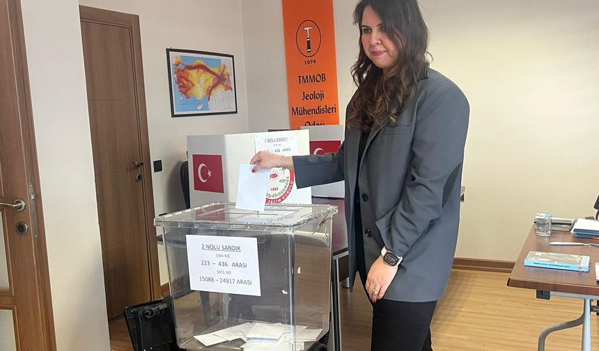 Jeoloji Mühendisleri Odası’nda Genel Kurul Heyecanı