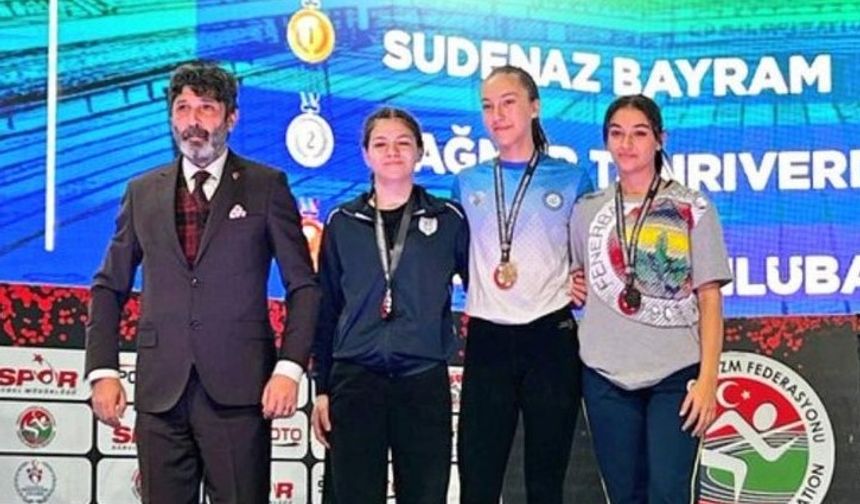 Vali Yılmaz’dan Türkiye Şampiyonu Sudenaz’a Tebrik