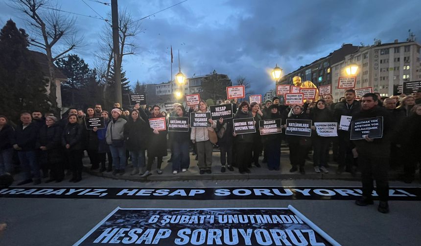 6 Şubat Depremleri Eskişehir’de Unutulmadı