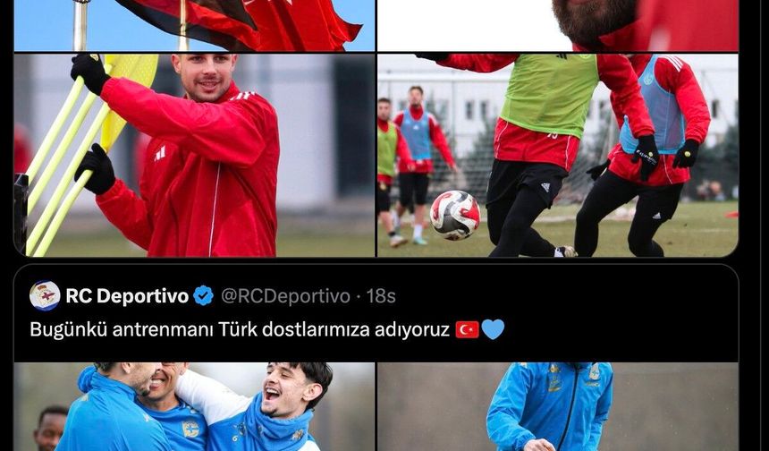 İspanya'dan Eskişehir'e sürpriz mesaj: Sosyal medya bu dostluğu konuşuyor!