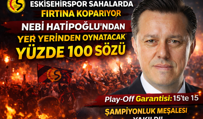 Nebi Hatipoğlu’ndan Yer Yerinden Oynatacak Yüzde 100 Sözü