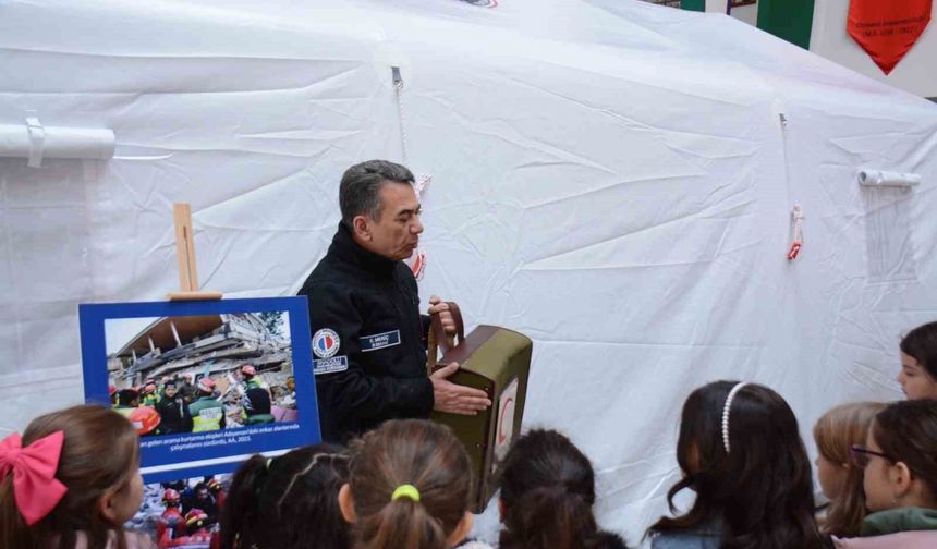 AUSAR’dan Miniklere Afet Eğitimi