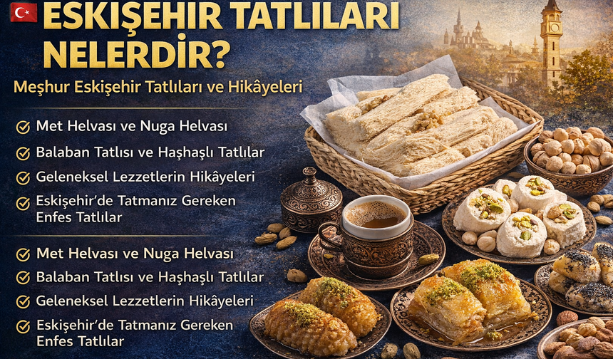 Eskişehir’in En Meşhur Tatlıları Hangileri? İşte Denemeniz Gereken Lezzetler
