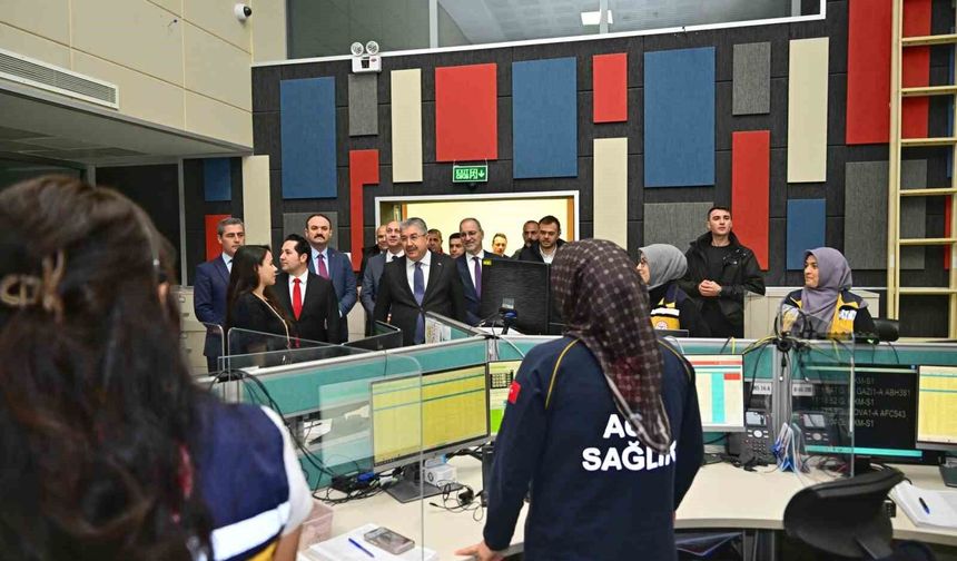 Eskişehir Valisi Yılmaz Acil Güvenlik Merkezlerini İnceledi
