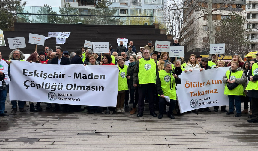 Eskişehir’de 16 Maden Sahasına Tepki Büyüyor