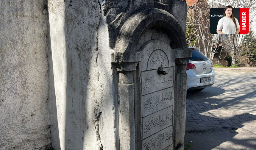 Eskişehir’de Beton İçinde Kalan Tarihi Çeşme Restorasyon Bekliyor