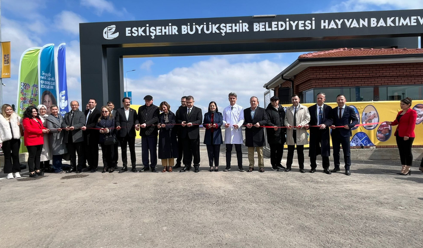 Eskişehir’de Hayvan Bakımevi Hizmete Açıldı