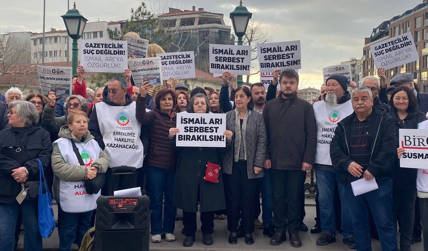 "İsmail Arı Yalnız Değildir" Sesi Eskişehir'den Yükseldi