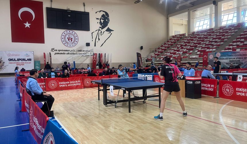 Eskişehir’de 3. Lig Masa Tenisi Heyecanı
