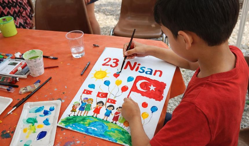 Odunpazarı'nda 23 Nisan Resim Yarışması Başlıyor