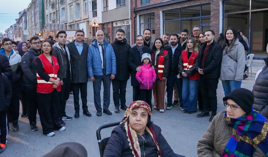 Şirintepe Mahallesi’nde Kardeşlik Sofrası Kuruldu