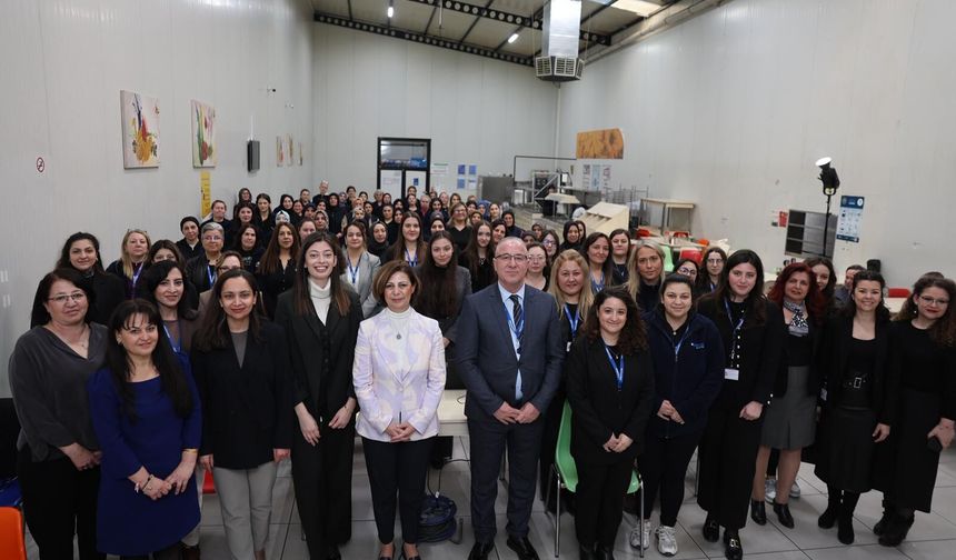 Ünlüce’den Kadın İşçilere 8 Mart Dayanışması