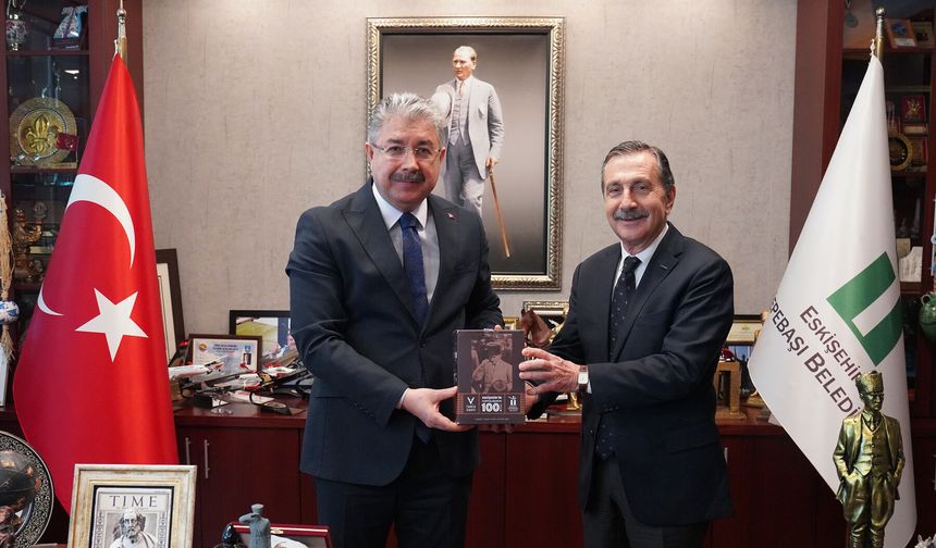 Vali Erdinç Yılmaz, Başkan Ataç’ı Makamında Ziyaret Etti