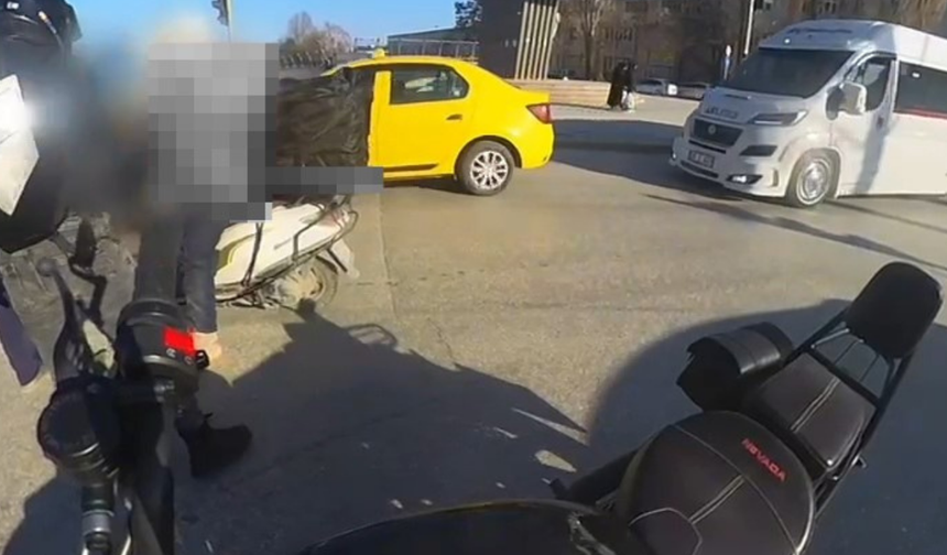 Yardım Etmek İsterken Kaza Yaptı